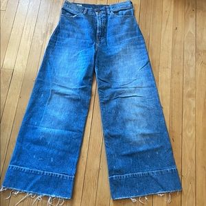 Lucky Brand Mid rise/ Wide Leg size 4/ 27